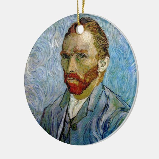 Van Gogh Self Portrait Keramisch Ornament (Links)