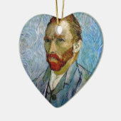 Van Gogh Self Portrait Keramisch Ornament (Links)