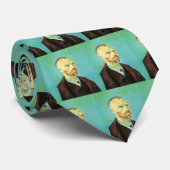 Van Gogh Self Portrait Ontworpen aan Paul Gauguin Stropdas (Opgerold)