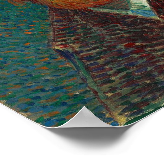 Van Gogh Self Portrait Poster (Hoek)