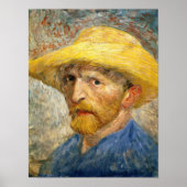 Van Gogh - Self Portrait Poster (Voorkant)