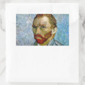 Van Gogh Self Portrait Rechthoekige Sticker (Tas)