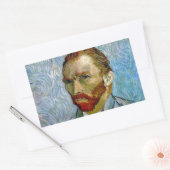 Van Gogh Self Portrait Rechthoekige Sticker (Envelop)