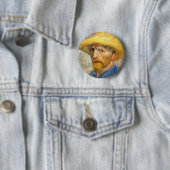 Van Gogh - Self-Portrait Ronde Button 5,7 Cm (In situ)