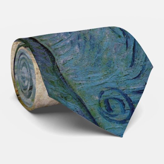 Van Gogh Self-Portrait Stropdas (Opgerold)