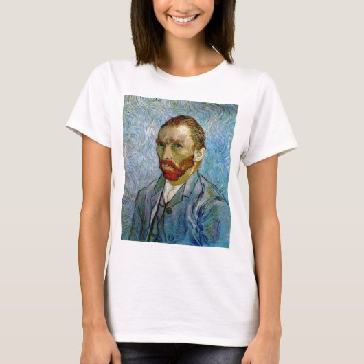 Van Gogh Self Portrait T-shirt (Voorkant)