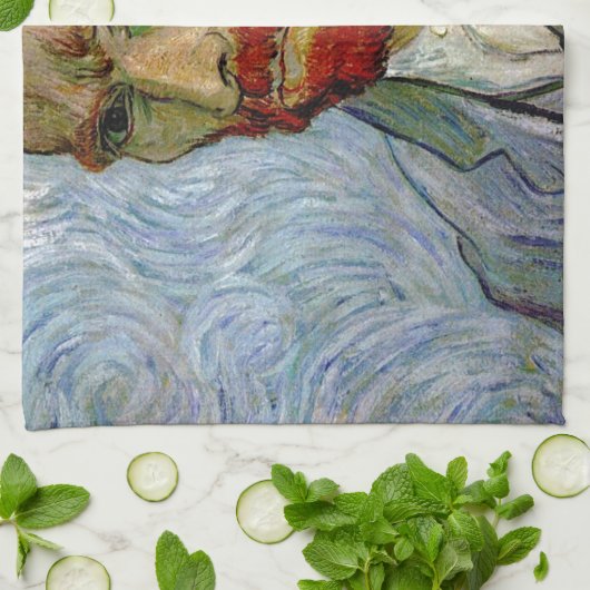 Van Gogh Self Portrait Theedoek (Gevouwen)