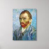 Van Gogh Self Portrait Wrapped Canvas (Voorkant)