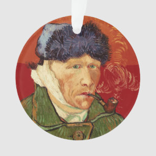 Van Gogh Self-portret met gebandatuurde Oorsprong  Ornament