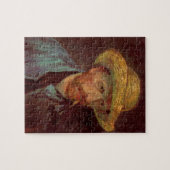 Van Gogh Self Portret met Pet en pijp Legpuzzel (Horizontaal)