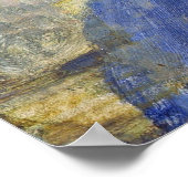 Van Gogh Self Portret met Pet Poster (Hoek)