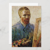 Van Gogh Self Portret voor Easel (Voorkant / Achterkant)