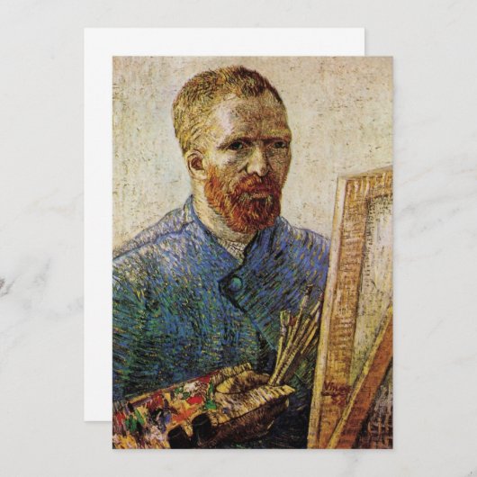 Van Gogh Self Portret voor Easel (Voorkant / Achterkant)