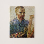 Van Gogh Self Portret voor Easel Legpuzzel (Verticaal)