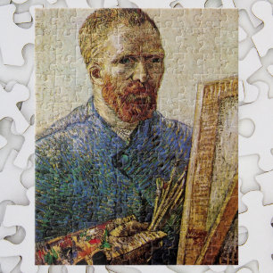 Van Gogh Self Portret voor Easel Legpuzzel