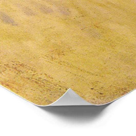 van Gogh - Self Portret with Straw Pet (1887) Poster (Hoek)