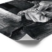 Van Gogh - Sien met Cigar op de vloer Poster (Hoek)