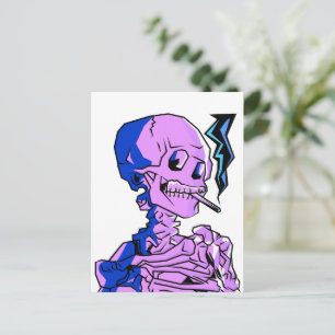 Van Gogh, Skelet met een brandende sigaret Briefkaart
