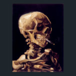 Van Gogh Skeleton Schilderend Poster<br><div class="desc">Van Gogh Skeleton Schilderend Poster</div>