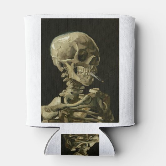 van gogh Skull Blikjeskoeler (Achterkant)