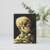 Van Gogh Skull met verbluffende Briefkaarten (Staand voorkant)