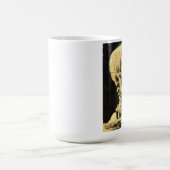 Van Gogh Skull met verbrande sigarettenMok Koffiemok (Center)