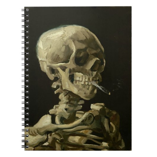 van gogh Skull Notitieboek (Voorkant)