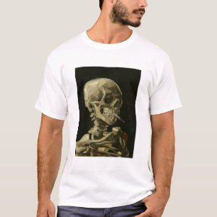 van gogh Skull T-shirt