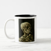 van gogh Skull Tweekleurige Koffiemok (Links)