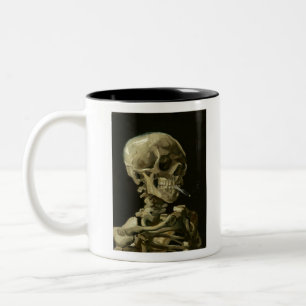 van gogh Skull Tweekleurige Koffiemok