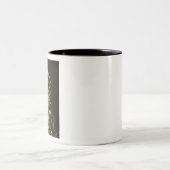 van gogh Skull Tweekleurige Koffiemok (Center)