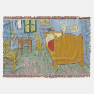 Van Gogh Slaapkamer in Arles - Klassiek Geel & Bla Deken