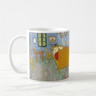Van Gogh Slaapkamer in Arles - Klassiek Geel & Bla Koffiemok