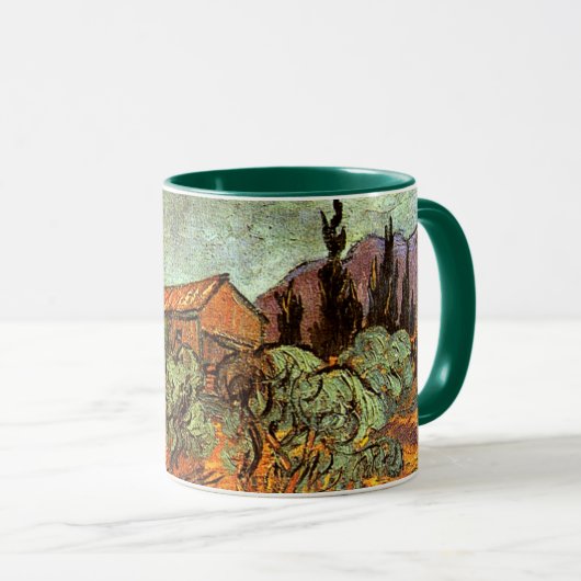 Van Gogh - Snowy Landscape Mok (Voorkant rechts)