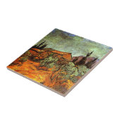 Van Gogh - Snowy Landscape Tegeltje (Zijkant)