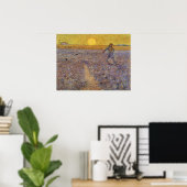 VAN GOGH - SOWER MET SETTING SUN POSTER (Thuiskantoor)