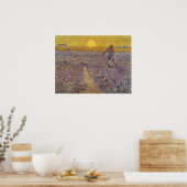 VAN GOGH - SOWER MET SETTING SUN POSTER (Keuken)