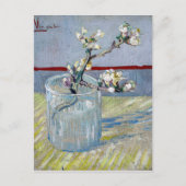 van Gogh Spring Flowering Almond in een glas Briefkaart (Voorkant)