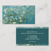 Van Gogh springbloesems op maat gemaakte visitekaa Visitekaartje (Voorkant / Achterkant)