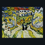 Van Gogh - Stairway te Auvers Perfect Poster<br><div class="desc">Vincent Van Gogh schilderij,  Stairway in Auvers.</div>