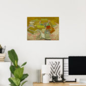 Van Gogh - Stapels Franse romans Poster (Thuiskantoor)
