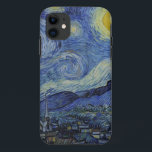 Van Gogh Starry Nacht iPhone 11 Hoesje<br><div class="desc">maak douanegiften bij Zazzle  Bekijk meer giften bij Zazzle.  Doorblader andere giften van Zazzle. </div>