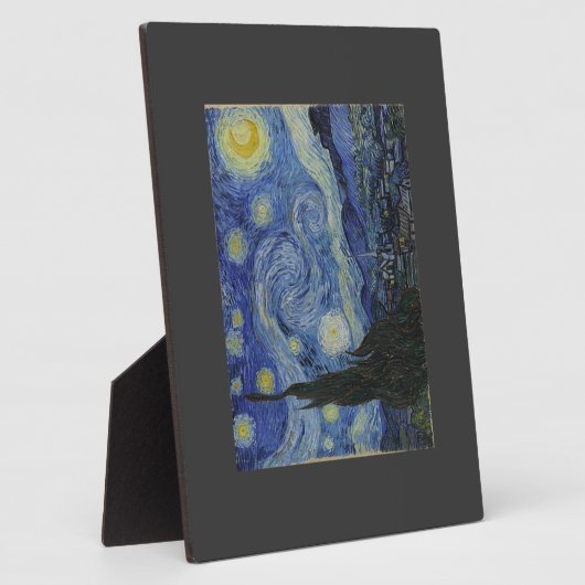 Van Gogh Starry Nacht Fotoplaat (Zijkant)