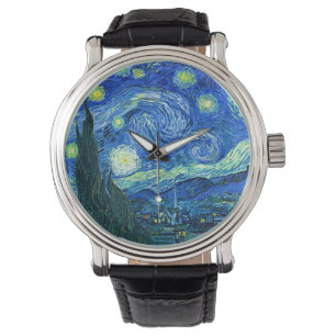 Van Gogh starry nacht Horloge