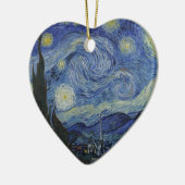 Van Gogh Starry Nacht Keramisch Ornament (Links)