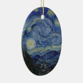 Van Gogh Starry Nacht Keramisch Ornament (Rechts)