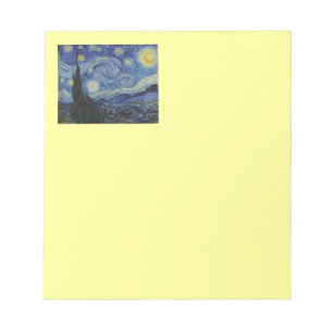 Van Gogh Starry Nacht Notitieblok