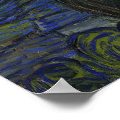 Van Gogh, Starry Nigh, classic painting Poster (Hoek)