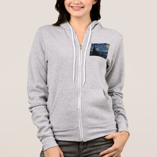 Van Gogh, Starry Nigh Hoodie (Voorkant)