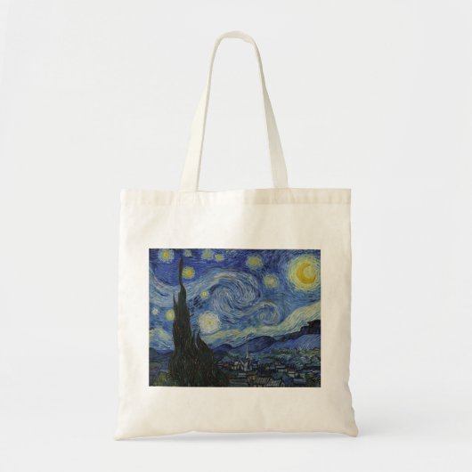 Van Gogh, Starry Nigh Tote Bag (Voorkant)